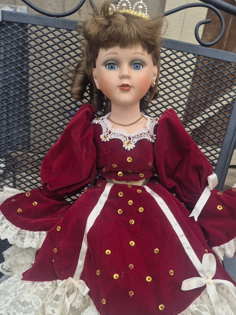 Vintage Porcelain Doll